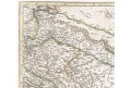 Mercator : Sclavonia Croatia, kolor. mědiryt, 1633