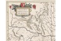 Blaeu G. : Walachia, kolor. mědiryt, (1640)