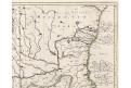Blaeu G. : Walachia, kolor. mědiryt, (1640)