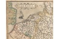 Ortelius A. : Germania (Čechy(, mědiryt, 1580
