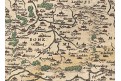 Ortelius A. : Germania (Čechy(, mědiryt, 1580