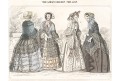 Moda ,  kolorovaná litografie I., (1840)