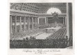 Versailles Říšský sněm 1789, mědiryt, (1815)