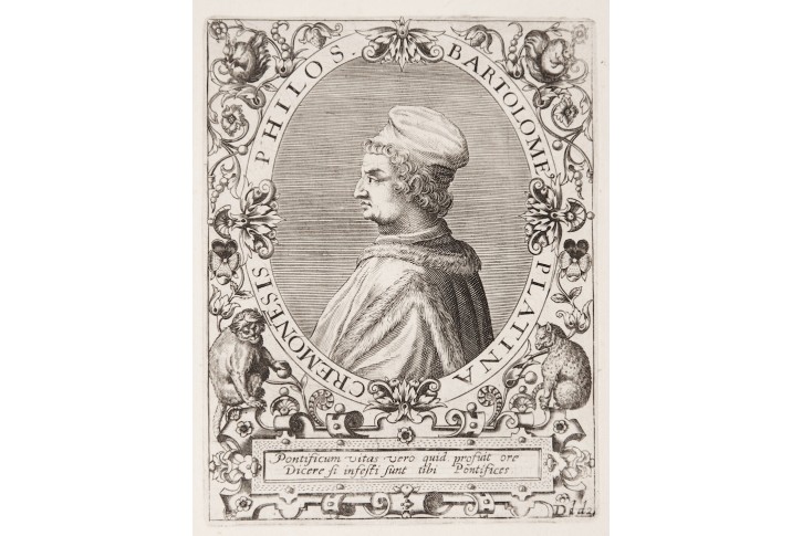 Theodor de Bry : B. Plantin, mědiryt, 1654