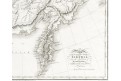 Siberia Kamtschatka, Cochrane,  mědiryt, 1824