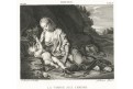 Panna s třešněmi,mědiryt, (1800)