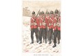 Uniformy  Británie, chromolito., 1890