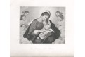 Madonna dle Sassoferato, Payne, oceloryt, (1860)