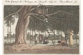 Kočinčína Vietnam Budha, mědiryt, 1807