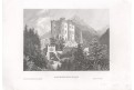 Hohenschwangau, Meyer, oceloryt, 1850