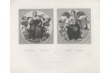 Poesie a Teologie alegorie, Payne, oceloryt, 1850