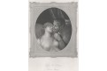 Jupiter a Antiope, Payne, oceloryt, 1860