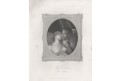 Jupiter a Antiope, Payne, oceloryt, 1860