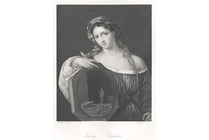 Marnivost Vanity, Payne, oceloryt, 1860