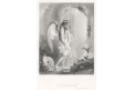 Brána ráje,  oceloryt, (1840)
