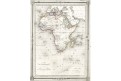 Afrique, Dufour, oceloryt, 1852