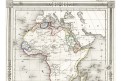 Afrique, Dufour, oceloryt, 1852