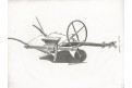 pluh a secí stroj, mědiryt , (1820)