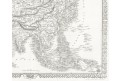 Asia, Rapkin, oceloryt, 1850