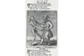 Tanec smrti - Žid, Merian M. , mědiryt, 1725