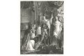 Karel IV. zakládá univerzitu, Machek, lito., 1828