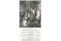 Karel IV. zakládá univerzitu, Machek, lito., 1828