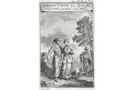 Chinsurah Bengalsko, Schley,  mědiryt 1749