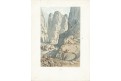 Petra, kolor litografie, 1861