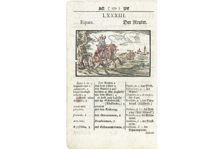Klenotník,  dřevořez, (1800)