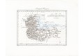 Sopron Oedenburg okres, litografie, 1840