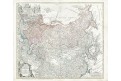 Homann dědic. : Imperiii Russici, mědiryt, (1740)