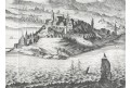 NAUPLIA (Nafplio) Merian,  mědiryt 1691