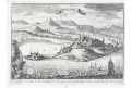 NAUPLIA (Nafplio) Merian,  mědiryt 1691