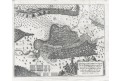 Szentgotthárd Raab bitva, Merian, mědiryt, 1672