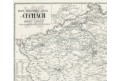 Mapa poštovních spojů v Čechách, Pachmam, 1924