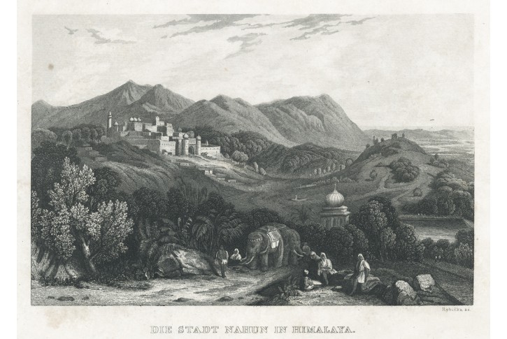 Nahun Himalaj, Haase, oceloryt, (1840)