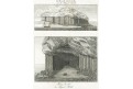 Staffa Skotsko Fingals ,mědiryt. (1810)
