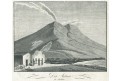 Etna, mědiryt,(1820)