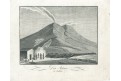 Etna, mědiryt,(1820)