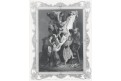 Anděl oznamuje Josefovi , Payne, oceloryt, 1860