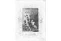 Ježís Zmrtvýchvstání, Payne, oceloryt, 1860