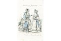 Moda 512 ,  kolorovaný oceloryt, (1840)