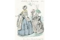 Moda 516, kolorovaný oceloryt, (1840)