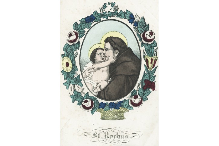 Sv, Roch , Neu Ruppin, kolor. litogr., (1850)