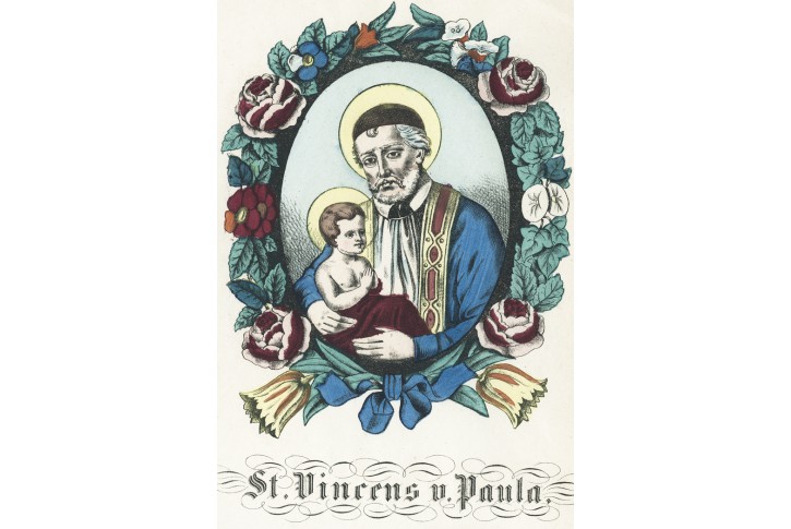 Vinc. de Paula, Neu Ruppin, kolor. litogr., (1850)