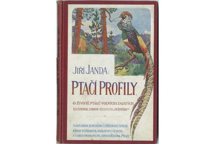 Janda  J.: Ptačí profily, Praha, 1909