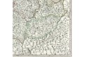 Homann J. B.:  Moraviae, kolor. mědiryt, 1720
