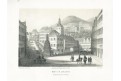 Karlovy Vary , Seifert, litografie,  1860