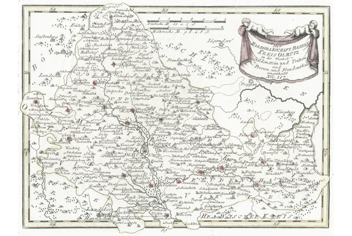 Reilly : Olomoucko, mědiryt 1791