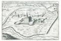 Chlumec nad Cidlinou, Merian, mědiryt, 1650